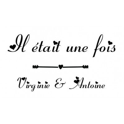 Tampon Il Était Une Fois Mariage à Personnaliser | Tamporelle