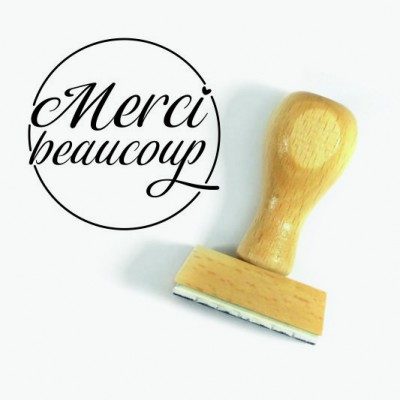 Tampon Merci Beaucoup pour votre Mariage | Tamporelle tampons français