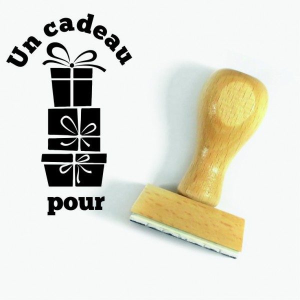 Tampon Cadeaux Noël | Tamporelle tampons personnalisés