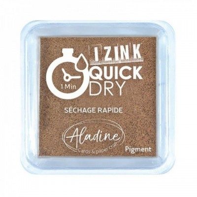 Encre Izink Quick Dry cuivrée 4 Cm x 4 Cm | Tamporelle