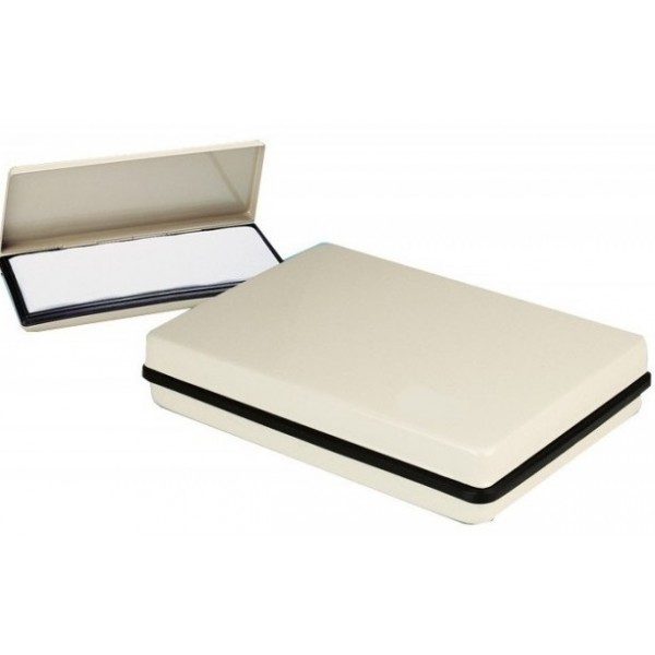 Boitier encreur métal 9 cm * 9 cm | Tamporelle