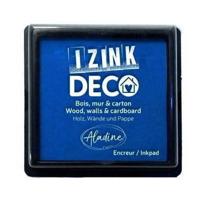 Encre Izink Déco bleu marine XL pour bois, mur & carton | Tamporelle