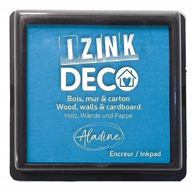 Encre Izink Déco bleu ciel XL pour bois, mur & carton | Tamporelle