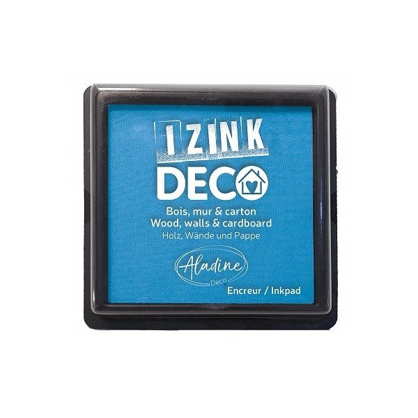 Encre Izink Déco bleu ciel XL pour bois, mur & carton | Tamporelle