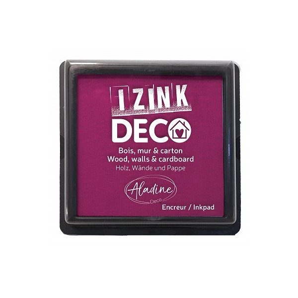 Encre Izink Déco rose XL pour bois, mur & carton | Tamporelle