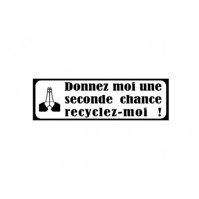 Tampon message pour les cartons pour les recycler | Tamporelle