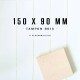 Grand tampon en bois 150x90mm