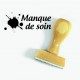 Tampon Manque De Soin 5 Cm à Personnaliser Tamporelle tampons français