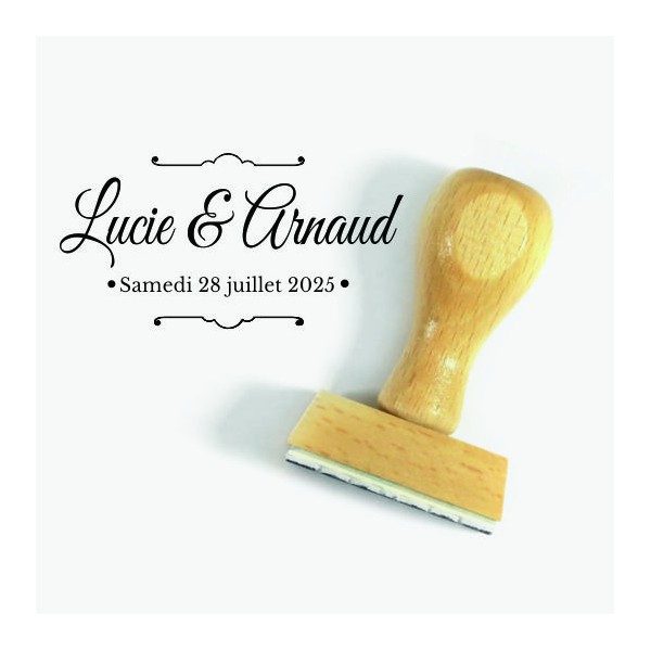 Tampon Mariage Parenthèses | Tamporelle tampons français