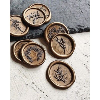 Pack 4 Bâtons De Cire Ronds Rouge Aladine | Tamporelle