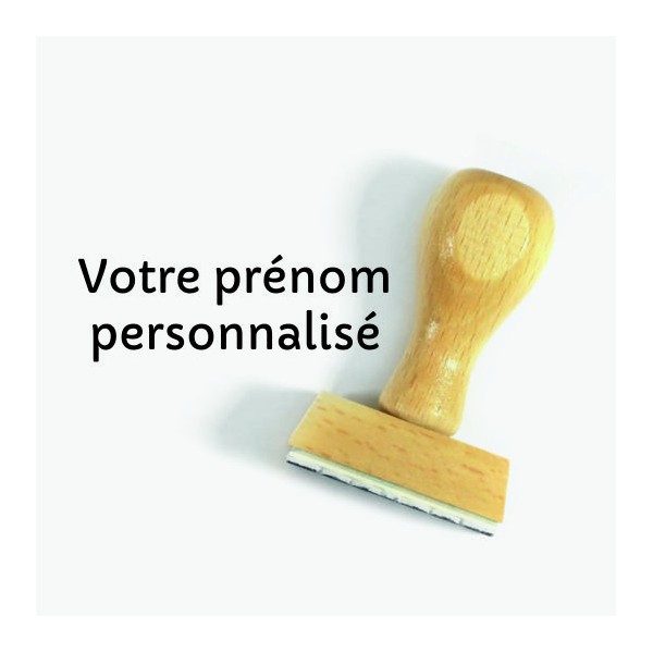 Prénom Tampon à Personnaliser 5 Cm |  Tamporelle tampons personnalisés