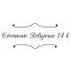Tampon Cérémonie Religieuse Parenthèses à Personnaliser | Tamporelle