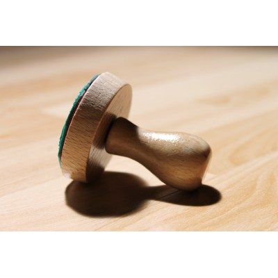 Tampon Mariage Coeurs Fléchés 5 Cm à Personnaliser  | Tamporelle