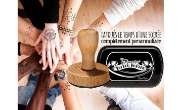 Tampon Tatouage Temporaire Personnalisé | Tamporelle Tampons créatifs